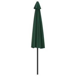 Berkfield Home Balcony Parasol with Aluminium Pole Green 300x155 cm Half - thumbnail 5