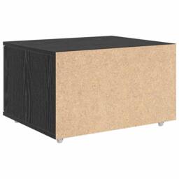 Berkfield Home Modern Drawer Cabinet Black oak Engineered wood Compact Drawer Cabinet - thumbnail 8