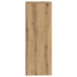 Berkfield Home Sideboard with 6 Drawers Artisan Oak 50x34x96 cm Engineered Wood in Brown - Size: 50 x 34 x 96 cm - thumbnail 4