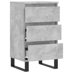Berkfield Home Sideboard Concrete Grey 40x35x70 cm Engineered Wood - Size: 40 x 35 x 70 cm - thumbnail 6