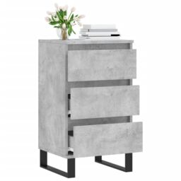 Berkfield Home Sideboard Concrete Grey 40x35x70 cm Engineered Wood - Size: 40 x 35 x 70 cm - thumbnail 4