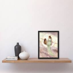 Artery8 Frederick Stuart Church The Witch's Daughter Framed Wall Art Print - Size: A4 - thumbnail 4