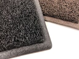 Nicoman PVC Spaghetti Coil Home Doormat in Grey - Size: 44 cm x 75 cm - thumbnail 3