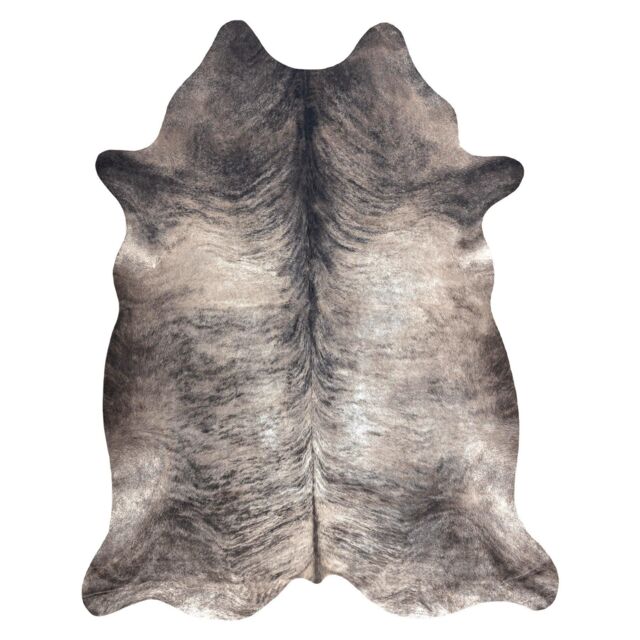 RugsX Cow Hide Rug in Grey - Size: 100 cm x 150 cm - image 1