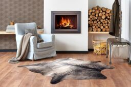 RugsX Cow Hide Rug in Grey - Size: 100 cm x 150 cm - thumbnail 4