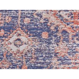 Wyld and Coco Runner Rug 80 x 300 cm Blue Red Cotton-Polyester - Size: 80 cm x 300 cm - thumbnail 5