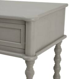 Wyld Haus Thuy Grey Wood Console Table with Two Drawers - thumbnail 3