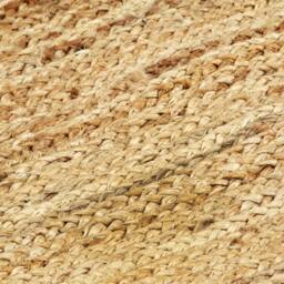 Berkfield Home Handmade Rug Jute Natural 120x180 cm - Size: 100 cm diameter - thumbnail 4