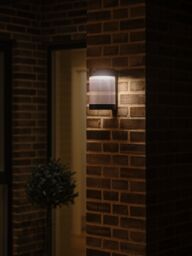 Nordlux Modern Outdoor Wall Light Black Plastic Sensor SolarLed - Battery, IP44 - thumbnail 8