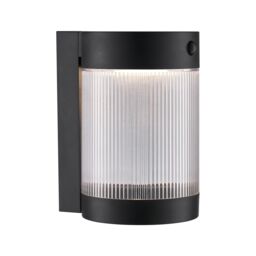 Nordlux Modern Outdoor Wall Light Black Plastic Sensor SolarLed - Battery, IP44 - thumbnail 1