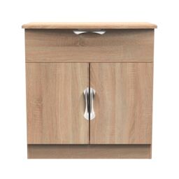 Ready Assembled 2 U Holborn 1 Drawer 2 Door Sideboard (Ready Assembled) in Light Oak - thumbnail 1