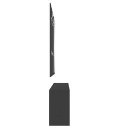 Berkfield Home 3-in-1 Shoe Cabinet Set Black Engineered Wood - thumbnail 7