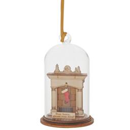 Gifts Direct 2 U Hanging Christmas Tree Bauble Ornament - Santa Stop Here - thumbnail 1