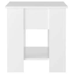 Berkfield Home Coffee Table High Gloss White 101x49x52 cm Engineered Wood - Size: 101 x 49 x 52 cm - thumbnail 5
