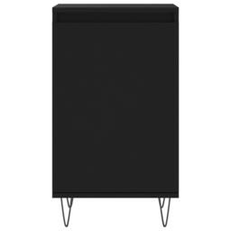 Berkfield Home Sideboards 2 pcs Black 40x35x70 cm Engineered Wood - Size: 40 x 35 x 70 cm - thumbnail 6