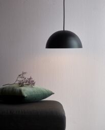 Nordlux Modern Indoor Pendant Light Black Metal E27 Dome Shade - Mains Powered, IP20 - thumbnail 5