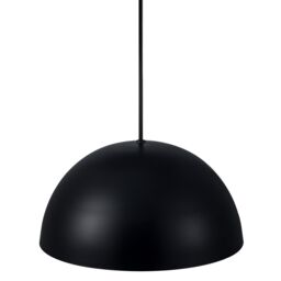 Nordlux Modern Indoor Pendant Light Black Metal E27 Dome Shade - Mains Powered, IP20 - thumbnail 3