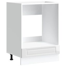 Berkfield Home Oven Cabinet¬†Porto High Gloss White Engineered Wood - thumbnail 2