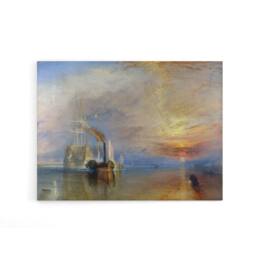 "Artery8 JMW Turner The Fighting Temeraire Ship Canvas Wall Art Print - Size: W18"" x H24""" - thumbnail 1