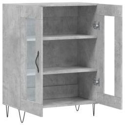 Berkfield Home Sideboard Concrete Grey 69.5x34x90 cm Engineered Wood - thumbnail 6