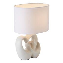 Pagazzi Link White Ceramic Table Lamp - thumbnail 5