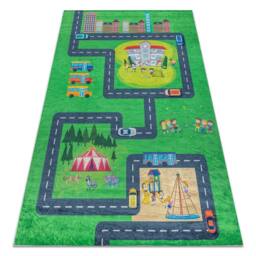 RugsX Bambino Rug in Green - Size: 80 cm x 150 cm - thumbnail 1
