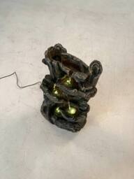 Living and Home Solar-Powered Garden Fountain for Outdoor Water Displays in Grey - thumbnail 7