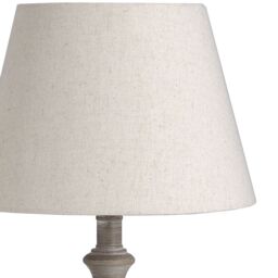 Hill Interiors Teos Table Lamp (UK Plug) in Beige - thumbnail 2