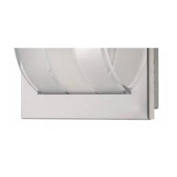 Netlighting Charis Flush Wall Lamp Switched 1 Light Polished Chrome Glass Crystal in Grey - thumbnail 5