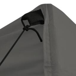 Berkfield Home Foldable Party Tent Pop-Up with 4 Sidewalls 3x3 m Anthracite in Black - thumbnail 4