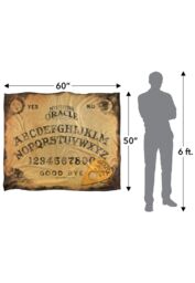 Hasbro Ouija Vintage Silky Touch Super Soft Throw Blanket 152x127cm in White - Size: 152x127 cm - thumbnail 5