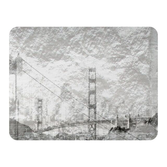 Benjamin Tate Design San Fran Blanket in Natural - Size: 120 cm x 150 cm - image 1