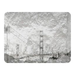 Benjamin Tate Design San Fran Blanket in Natural - Size: 120 cm x 150 cm - thumbnail 1