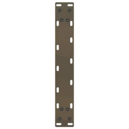 Berkfield Home Coffee Table Legs U-Shaped 2 pcs Natural Steel 40x(30-31) cm Steel in Brown - thumbnail 7