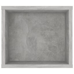 Berkfield Home Hanging TV Cabinet Concrete Grey 100x30x26.5 cm Engineered Wood - thumbnail 5