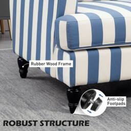 STILVORA Cuddle Chair with Velvet Upholstery in Blue - thumbnail 8