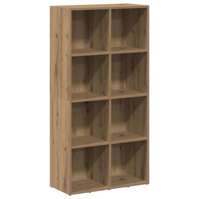 Berkfield Home Book Cabinet Artisan Oak 66x30x130 cm Engineered Wood in Brown - Size: 66 x 30 x 130 cm - image 1
