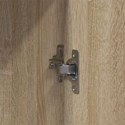 Berkfield Home Wardrobe Sonoma Oak 55x25x189 cm Engineered Wood in Brown - Size: 55 x 25 x 189 cm - thumbnail 9