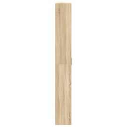 Berkfield Home Wardrobe Sonoma Oak 55x25x189 cm Engineered Wood in Brown - Size: 55 x 25 x 189 cm - thumbnail 7