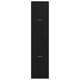 Berkfield Home Apothecary cabinet Black Oak 40x41x174.5 cm Engineered Wood - thumbnail 6