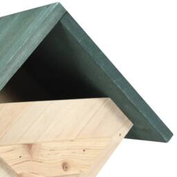 Berkfield Home Bird Houses 4 pcs 24x16x30 cm Firwood in Beige - Size: 24 x 16 x 30 cm - thumbnail 6