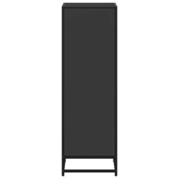 Berkfield Home Modern Book Cabinet Black 40x35x107.5 cm Engineered Wood - thumbnail 5
