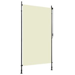 Berkfield Home Outdoor Roller Blind 120x270 cm Cream - thumbnail 1