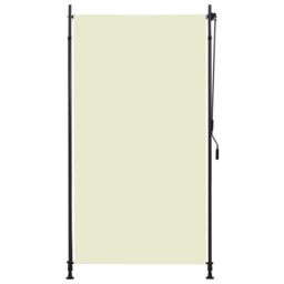 Berkfield Home Outdoor Roller Blind 120x270 cm Cream - thumbnail 2
