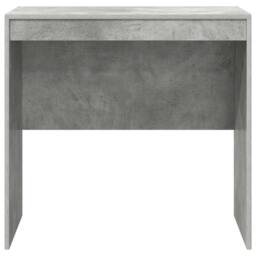 Berkfield Home Modern Desk Concrete Grey 80x50x76 cm Engineered wood - Size: 80 x 50 x 76 cm - thumbnail 5