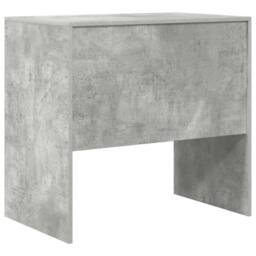 Berkfield Home Modern Desk Concrete Grey 80x50x76 cm Engineered wood - Size: 80 x 50 x 76 cm - thumbnail 7
