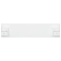 Berkfield Home Classic Bed Headboard with Cabinets White Engineered Wood - thumbnail 1