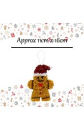 VFM e-Store Christmas Decoration Tinsel Unicorn X 1 25cm x 22cm White Unicorn 25cm - Size: 25 cm x 22 cm - thumbnail 2