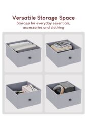 Home Discount Vida Designs Chorley 8 Drawer Chest Of Drawers UKFR Fabric Storage in Beige - thumbnail 6
