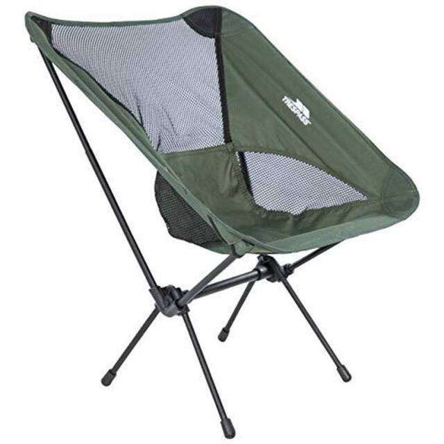 Trespass Perch Lightweight Portable Folding Chair in Olive - image 1
